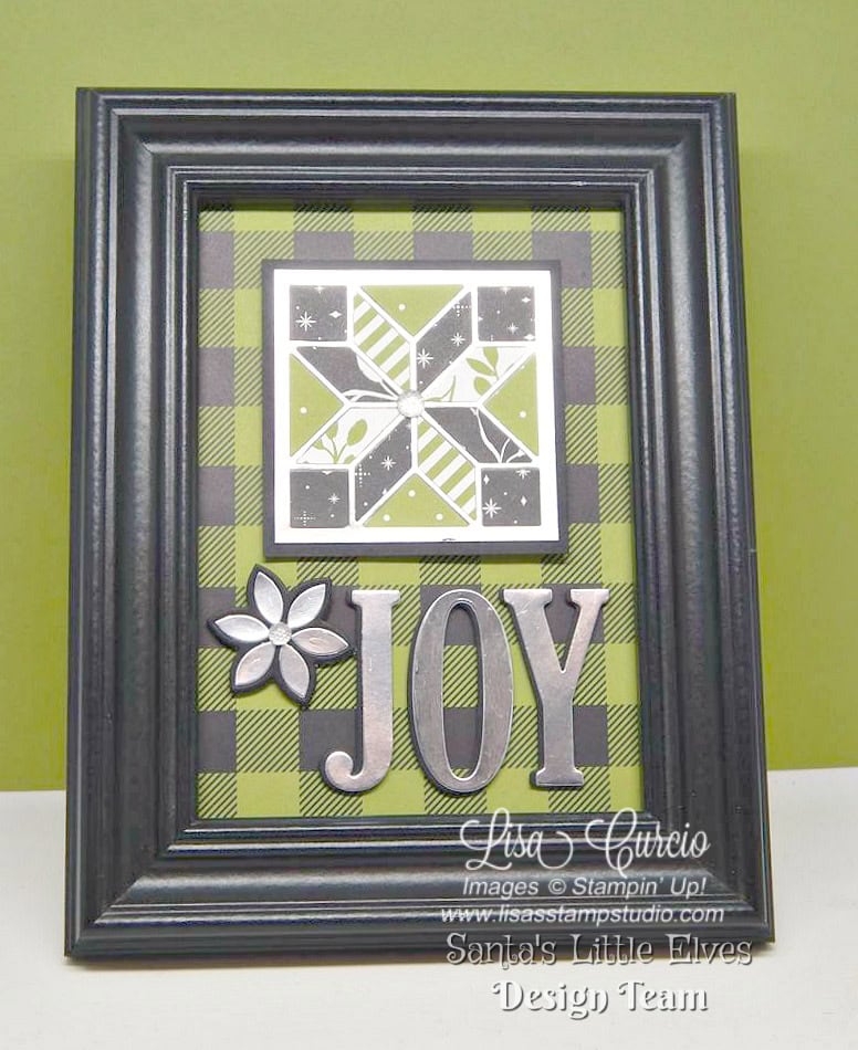 Framed with Joy Tutorial Lisa's Stamp Studio