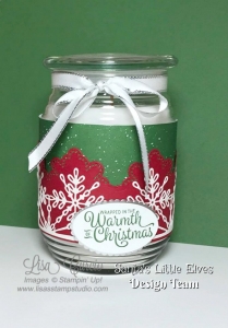 Wrapped in Warmth Jar Candle Wrap Tutorial
