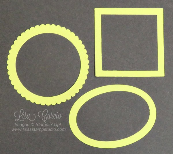 Quick Crafting Tip How to Die Cut Frames Lisa's Stamp Studio