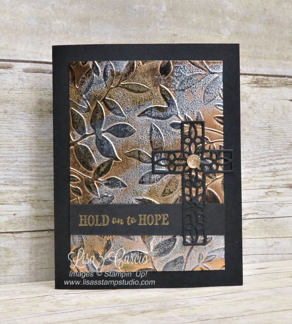 Tarnished Foil Technique - Lisa's Stamp Studio