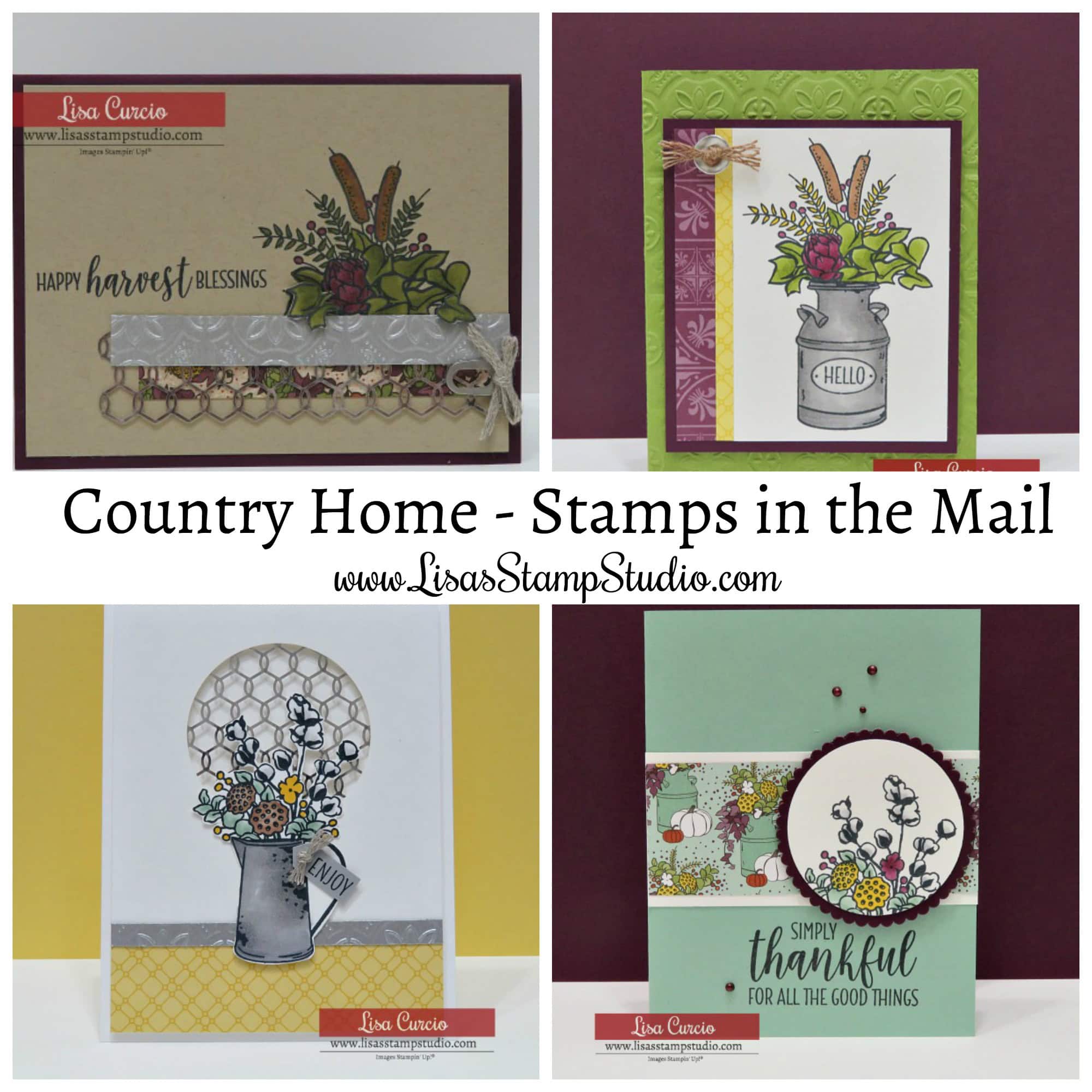 Stamps in the Mail Free Card Kit with Purchase Lisa's Stamp Studio