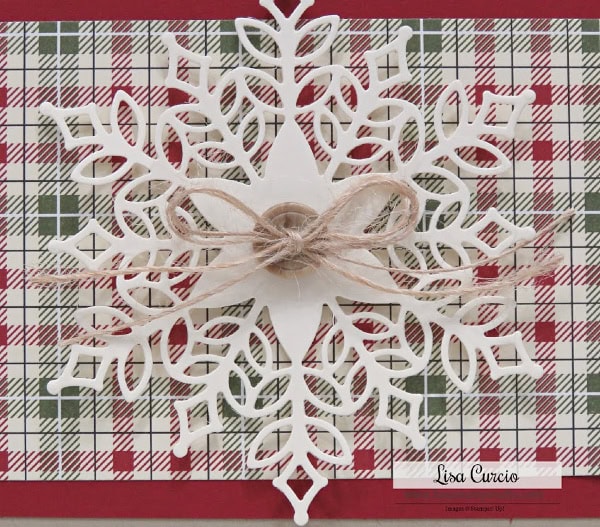 How to Make a Die Cut Snowflake Card Lisa's Stamp Studio