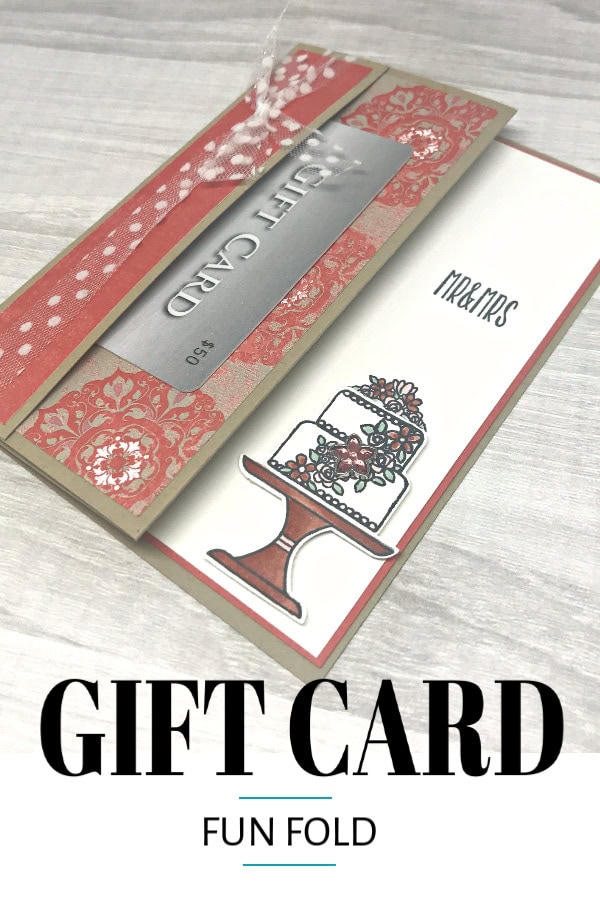How to Make a Gift Card Fun Fold That is Unique and Easy to Create