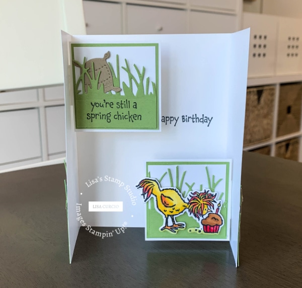 Make a Floating Gate Fold Card That Will Put a Smile on Your Face