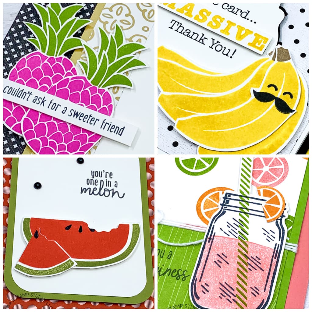 Cute Fruit - Lisa's Stamp Studio