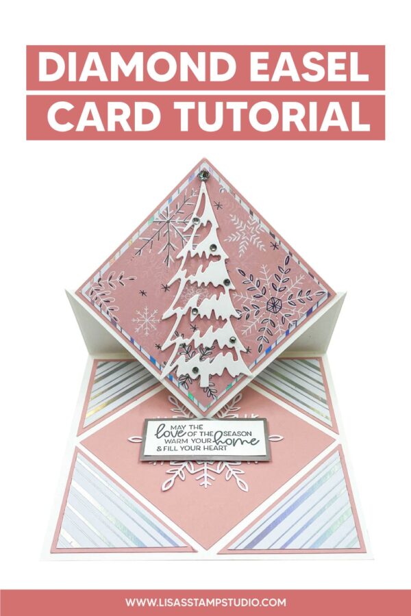 Make a Diamond Easel Fun Fold Card For Any Occasion with Lisa Curcio
