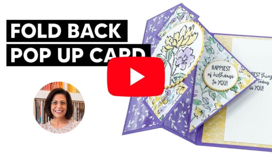 fold back pop up card