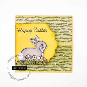 DIY Easter Card with a Partial Die Cut and a Double Gate Fold