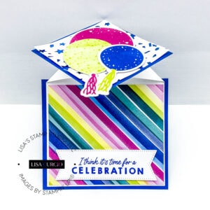 Celebrate With a Pop Up Fun Fold Card for Birthdays and Graduations
